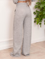 Calça Domenica Pantalona Cinza