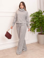 Calça Domenica Pantalona Cinza