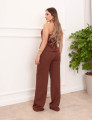 Blusa Luara Risca Marrom