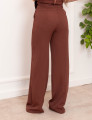 Calça Luara Pantalona Marrom
