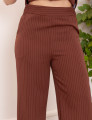 Calça Luara Pantalona Marrom