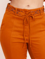 Calça Reta Juliete Caramelo