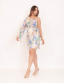 Vestido Lyra Floral Azul