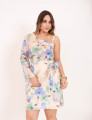 Vestido Lyra Floral Azul