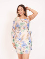 Vestido Lyra Floral Azul