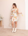 Vestido Lyra Floral Amarelo