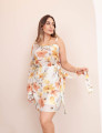 Vestido Lyra Floral Amarelo