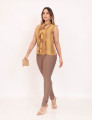 Blusa Bambi Faixa Mostarda