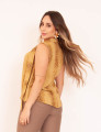 Blusa Bambi Faixa Mostarda