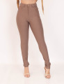 Calça Bengaline Skinny Castor