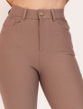 Calça Bengaline Skinny Castor