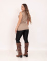 Mini Vest Tricot Castor