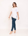Blusa Alongada Renda Off
