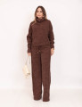 Calça Domenica Pantalona Marrom