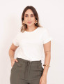 Blusa Pala Algodão Off