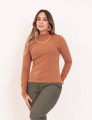 Blusa Gola Flanelada Castor