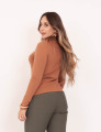 Blusa Gola Flanelada Castor