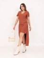Saia Misha Midi Marrom