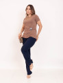 Blusa Viscolycra Fivela Castor