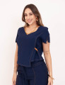 Cropped Misha Fivela Marinho