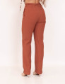 Calça Misha Pesponto Marrom