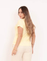 Blusa Pala Algodão Amarelo