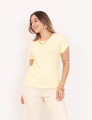 Blusa Pala Algodão Amarelo