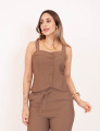 Cropped Marcela Marant Caqui