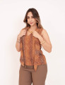 Blusa Bambi Faixa Marrom