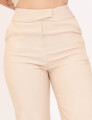 Calça Lapela Bege 