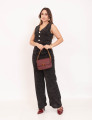 Blusa  Lãzinha Botões Preto