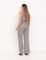 Blusa Lãzinha Botões Cinza