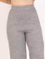 Calça Wid Leg Lanzinha Cinza