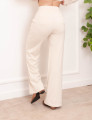 Calça Canelada Creme