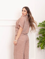 Blusa Romana Moletinho Rose