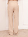 Calça Martina Pantalona Bege