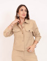 Jaqueta Joy Casual Bege