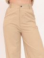 Calça Joy Reta Bege