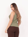 Blusa Tricot Modal Verde