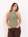 Blusa Tricot Modal Verde