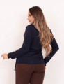 Blusa Deise Amarração Marinho