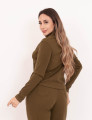 Blusa Canelada Verde