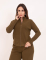 Blusa Canelada Verde