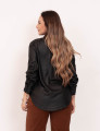 Camisa Resinada Preto