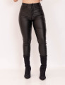 Calça Resinada Skinny Preto