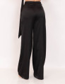 Calça Pantalona Cetim Preto