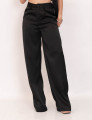 Calça Pantalona Cetim Preto