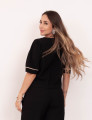 Blusa Marant Viés Preto