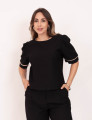 Blusa Marant Viés Preto
