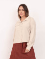 Camisa Linho Bege